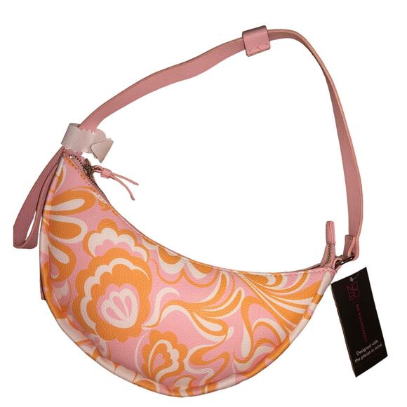 NWT No Boundaries Contemporary Half Moon - Multicolor (Orange, Pink and Cream) - Picture 2 of 5